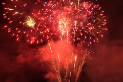 TLC fireworks show to custom music track