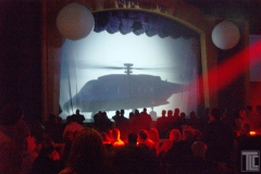TLC Video Reveal Helicopter Silhouette Effect