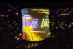 LA Lakers 360 Video Drop-screen reveal by TLC