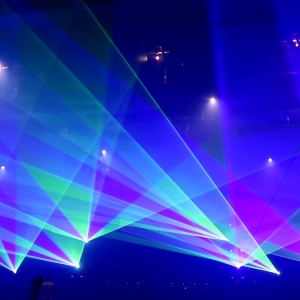 Lasers and laser FX light up special event