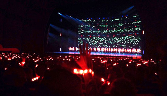 Xylobands at Radio City Music Hall