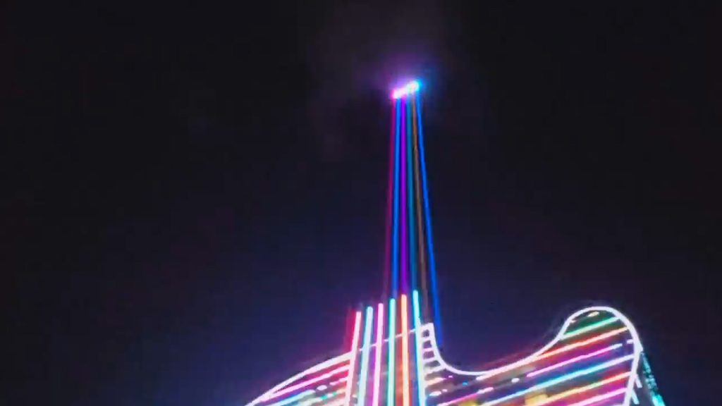 Hi Power Sky Beam Creates New Florida Landmark TLC Creative